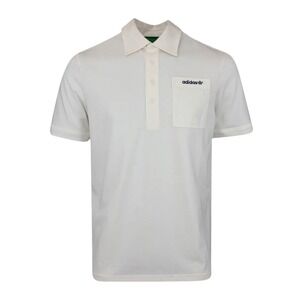 Adidas Originals Pocket Golf Polo Shirt Chalk White JH3852 Mens  2XL $100